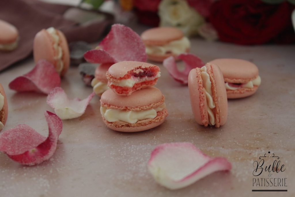 Idée recette pour la Fête des Mères : macarons rose-framboise
