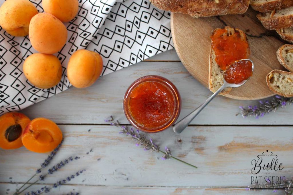 Recette de confiture maison : Abricots & Lavande