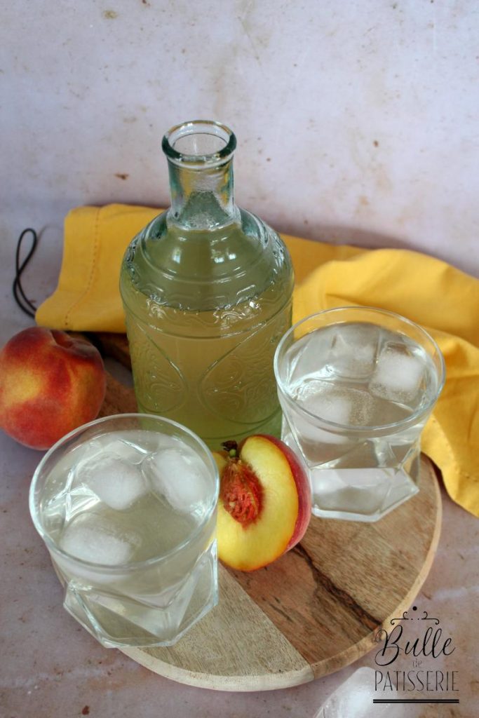 Boisson estivale : le sirop de pêche maison