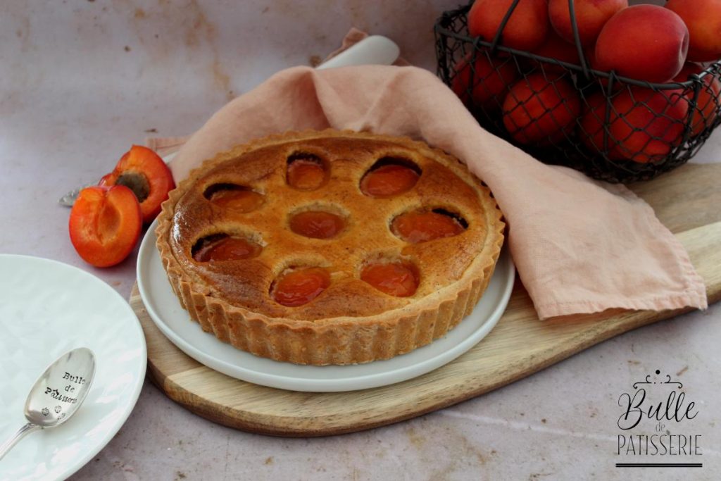 Tarte aux abricots amandine maison