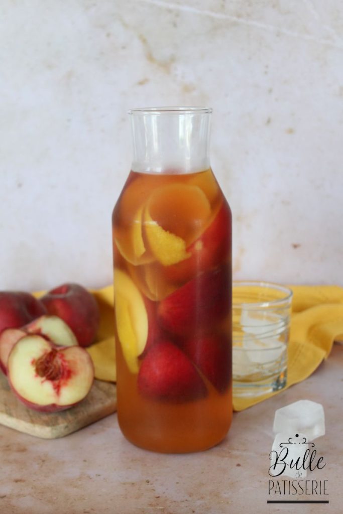 Recette de l'Ice Tea Pêche