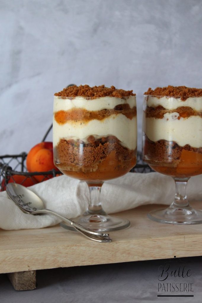 Recette de verrine tiramisu abricot-speculoos