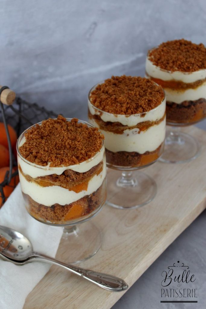 Verrine abricot-speculoos façon tiramisu