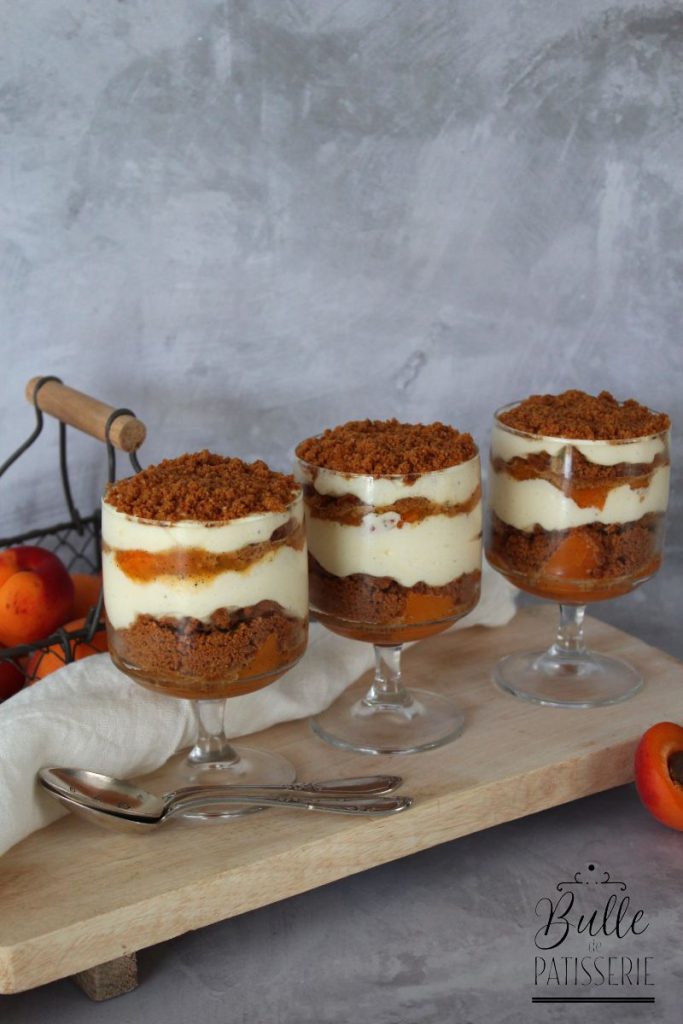 Verrine façon tiramisu abricot-spéculos