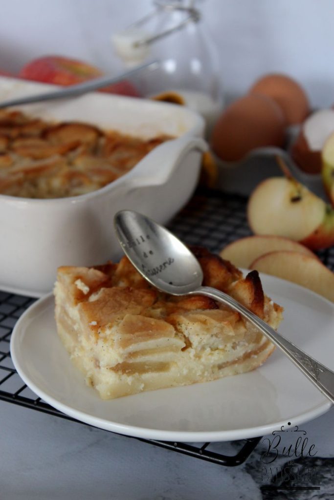 Flaugnarde aux pommes maison