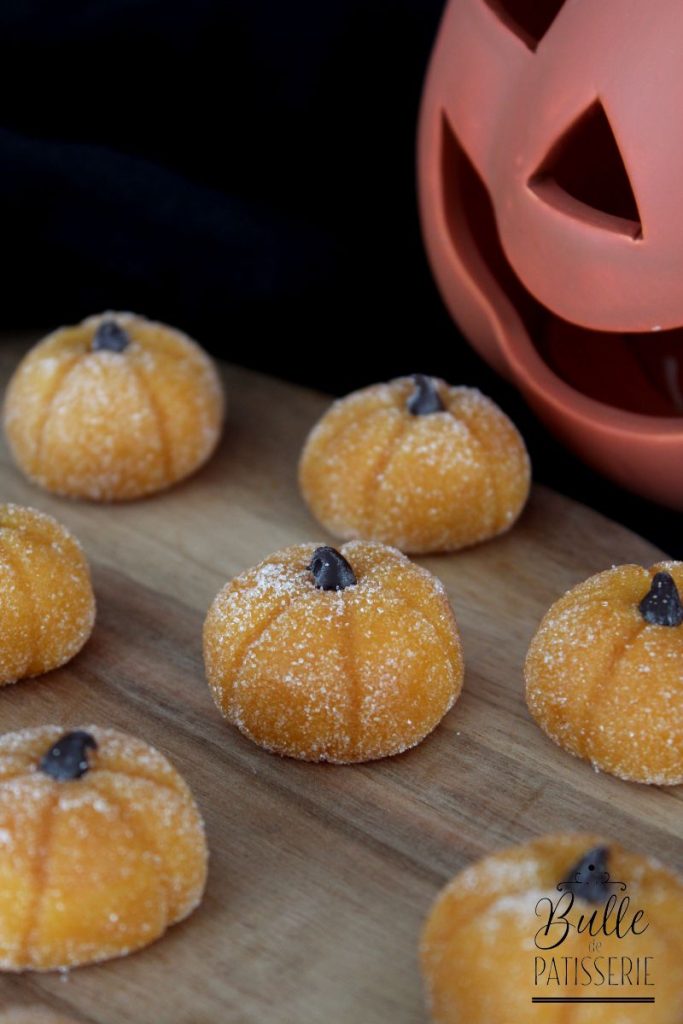 Recette de brigadeiros en forme de citrouille