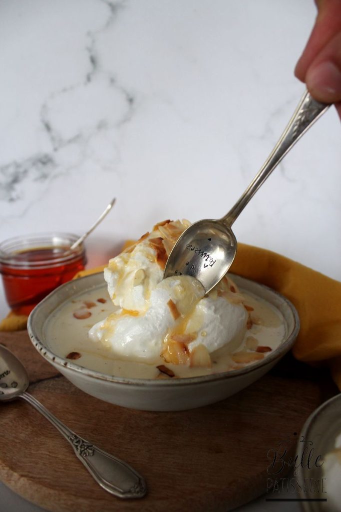 Recette de l'île flottante